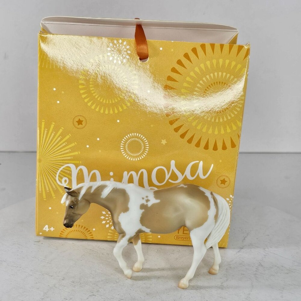 Breyer Breyerfest 2025 SR Stablemate Break Out the Bubbles Mimosa Indian Pony